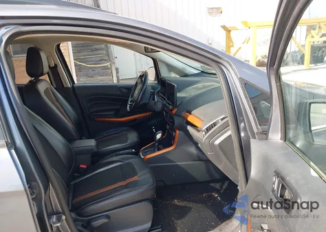 2018 Ford Ecosport Ses z USA, uszkodzony, nr VIN MAJ6P1CLXJC184516